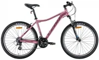 Велосипед 26" Leon HT-LADY AM Vbr (2022) рожевий з чорним