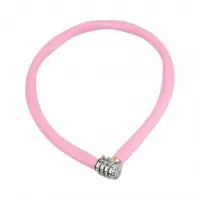 Замок KRYPTONITE KEEPER 665 трос 6x65mm кодовый pink