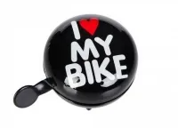 Дінг-Донг Green Cycle GCB-1058S I love my bike діаметр 80мм чорний
