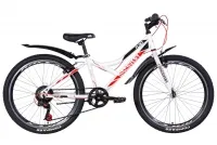 Велосипед 24" Discovery FLINT (2021) біло-чорний
