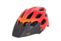 Шлем Green Cycle Slash красный-оранж-черный матовый