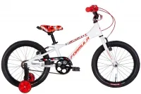 Велосипед 18" Formula SLIM (2022) белый с красным