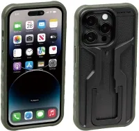 Чохол Topeak RideCase only, works with iPhone 14 Pro, black/green