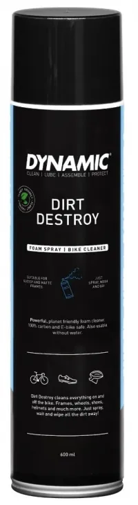 Очиститель велосипеда Dynamic Dirt Destroy универс пенный, аэроз/600мл