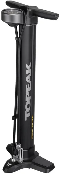 Насос підлоговий Topeak JoeBlow Twin Turbo, 3" gauge, 200psi/13.8bar, w/SmartHead DX1 full metal pump head