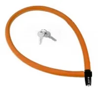 Замок KRYPTONITE KEEPER 665 трос 6x65mm с ключом orange