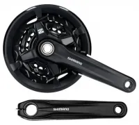 Шатуни Shimano FC-MT210-3 Acera 9-speed 44/32/22T 175mm, інтегрована вісь