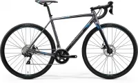 Велосипед 28" Merida Mission CX 400 (2020) matt silver(blue)