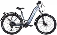 Велосипед 27.5" Leon Gavana 500Вт (2022) графітовий (м)