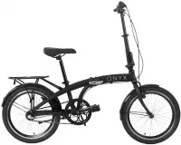 Велосипед 20" Dorozhnik ONYX PH (2020) чорний (планетарна втулка)
