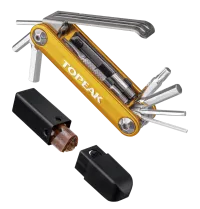 Мультитул Topeak Tubi 11 Combo, Tubi 11 tubeless tire repair tool with Tubi Plugbox and repair plugs, w/tool bag