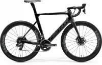 Велосипед 28" Merida REACTO DISC FORCE-EDITION glossy black / gilttery silver