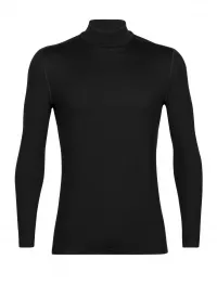 Термофутболка з довгим рукавом ICEBREAKER Men Merino 260 Tech LS Turtleneck black