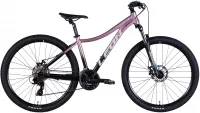 Велосипед 27.5" Leon XC Lady 105 DD CS (2025) розовый с черным