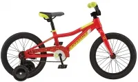 Велосипед CANNONDALE KIDS 16 2017 red