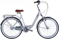 Велосипед 26" Dorozhnik RUBY PH (2025) світло-сріблястий