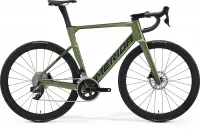 Велосипед 28" Merida REACTO 7000 (2023) silk fog green / black