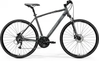 Велосипед 28" Merida Crossway 40 (2020) silk anthracite (black / silver)