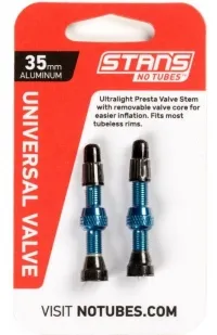 Ніпель Stan's Notubes FV (2шт блістер) blue