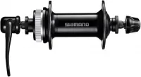 Втулка передняя Shimano CUES FH-QC300, QR 9x100mm, 32H, Center Lock, black