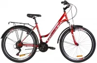 Велосипед 26" Formula OMEGA 2019 красный с багажником и крылом