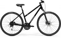 Велосипед 28" Merida CROSSWAY 100 L (2021) glossy black(matt silver)