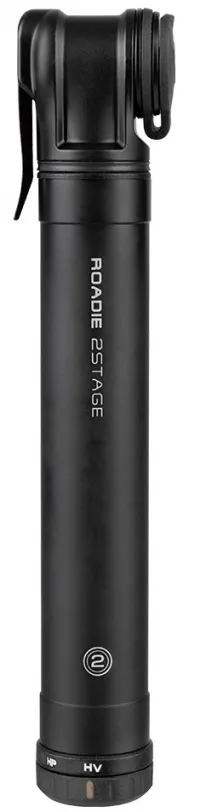 Насос Topeak Roadie 2Stage, 160psi/11bar, aluminum barrel & thumb lever, 16.2cm, Presta only, black