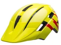 Шлем детский Bell Sidetrack II strike gloss hi-viz/red