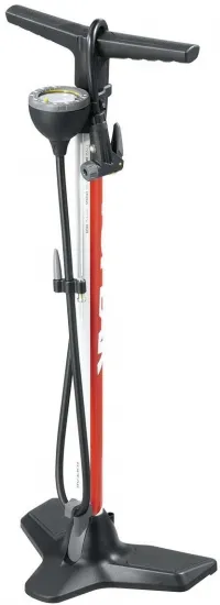 Насос напольный Topeak JoeBlow Race floor pump, 200psi/14bar, SmartHead EX w/air release, red