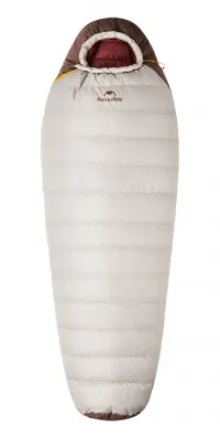 Спальный мешок Naturehike Snowbird CNK2550WS014 (3,8°C) 205 см L, white/brown