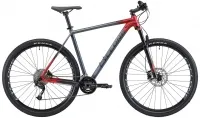 Велосипед 29" Cyclone ALX (2021) сіро-червоний