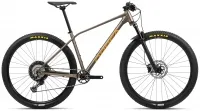 Велосипед 29" Orbea ALMA H30 (2023) taupe brown matt/mango gloss