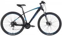 Велосипед 29" Leon TN-80 SE AM Hydraulic lock out HDD (2022) чорно-синій (м)