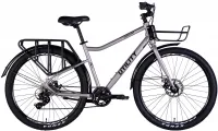 Велосипед 27.5" Dorozhnik UTILITY DD CS (2025) сірий 