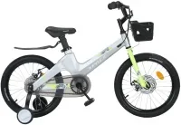 Велосипед 18" Space kid MOON DD (2024) сірий