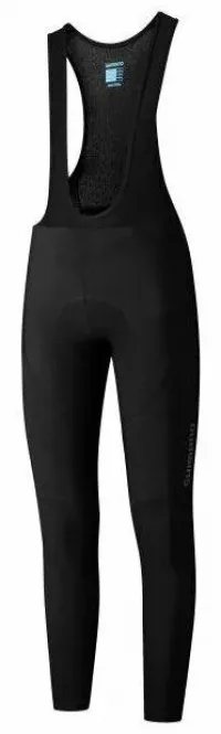 Велорейтузи Shimano ELEMENT з лямками, чорні