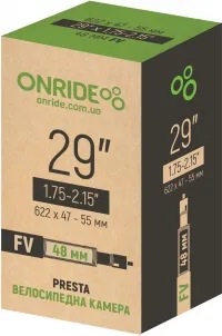 Камера ONRIDE 29"x1.75-2.15" FV 48