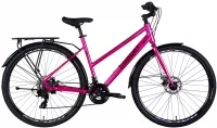 Велосипед 28" Dorozhnik GRANAT W DD CS (2025) фиолетово-розовый