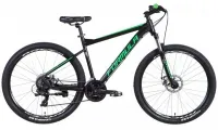 Велосипед 27.5" Formula F-1 AM DD (2021) черно-зеленый (м)