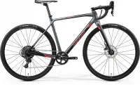 Велосипед 28" Merida Mission CX 5000 (2020) silk silver/black(red)