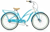 Велосипед 26" ELECTRA Super Deluxe 3i Ladies '(Alloy) Aqua / Cream