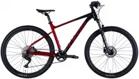 Велосипед 27,5" Leon XC 75 HDD (2025) черный с красным