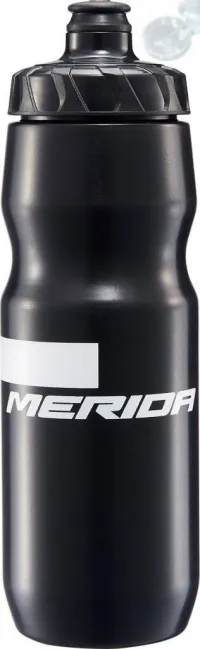 Фляга 0,8 Merida Bottle Stripe Black White with cap