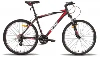 Велосипед PRIDE XC-300 2014 черно-красный матовый