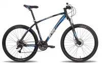 Велосипед PRIDE XC-650HD 2014 черно-синий матовый